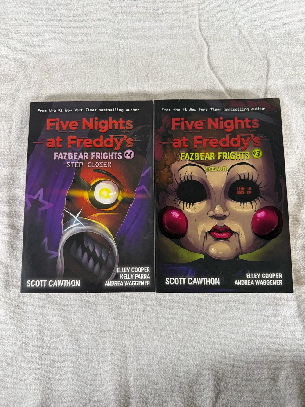 Five Nights at Freddy's Fazbear Frights 3 & 4 Paperback Books